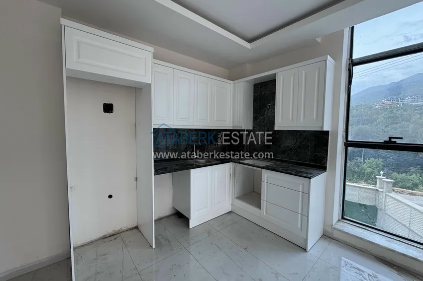 Purchase 1+1 apartment with mountain views in Alanya, Oba district 4 