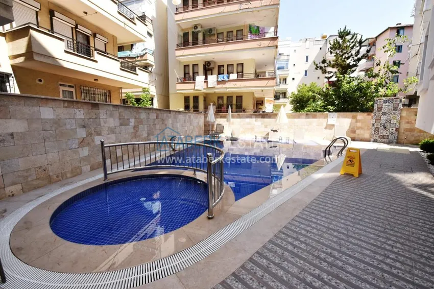 3+1 apartment in the center of Alanya, Keykubat beach area — single-level with furniture  8 