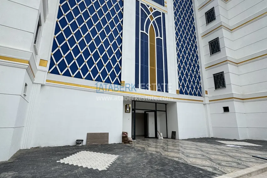 1+1 apartment with mountain views in Alanya, Oba district 9 