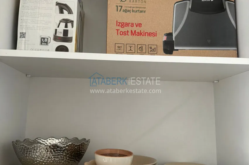 Purchase 1+1 furnished apartment in Avsallar - sale from owner 11 