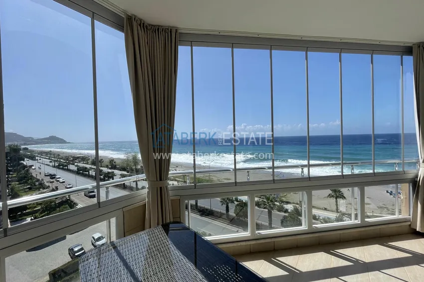 Purchase Apartment 2+1 in Mahmutlar on the first line — furnished and with direct sea views 12 