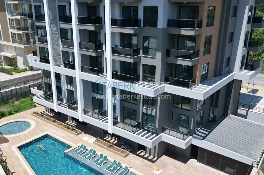 1+1 apartment in Kargicak - 250 meters from the sea 2 