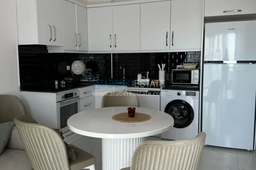 Purchase 1+1 furnished apartment in Avsallar - sale from owner 6 