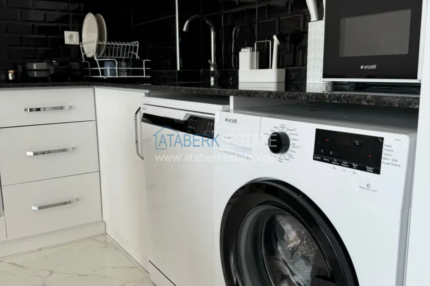 Purchase 1+1 furnished apartment in Avsallar - sale from owner 8 