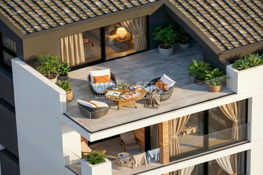 Purchase A new project from a developer in the center of Antalya 1 