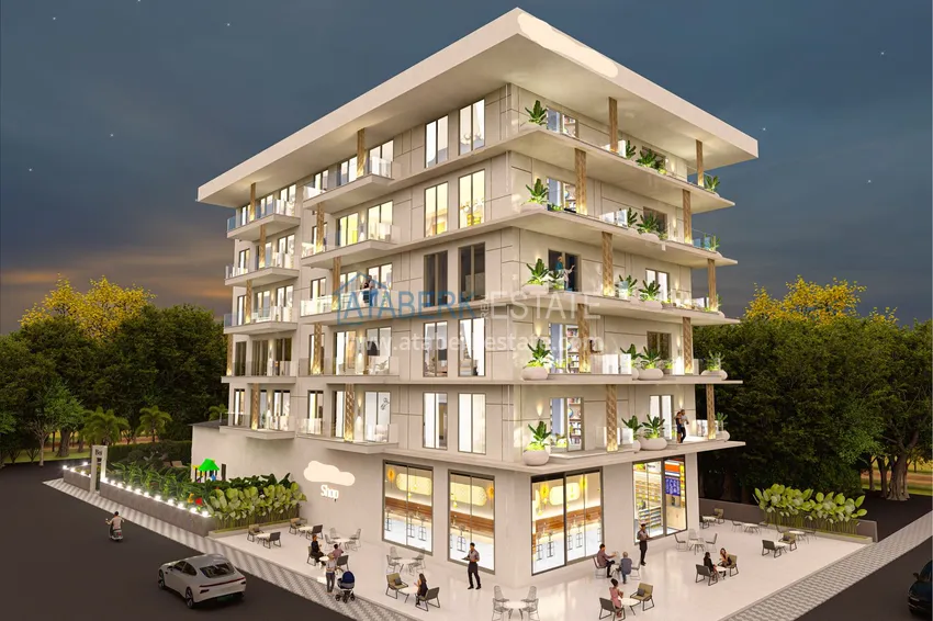 A new project from a developer in the center of Alanya, Cleopatra district - 175 meters 1 