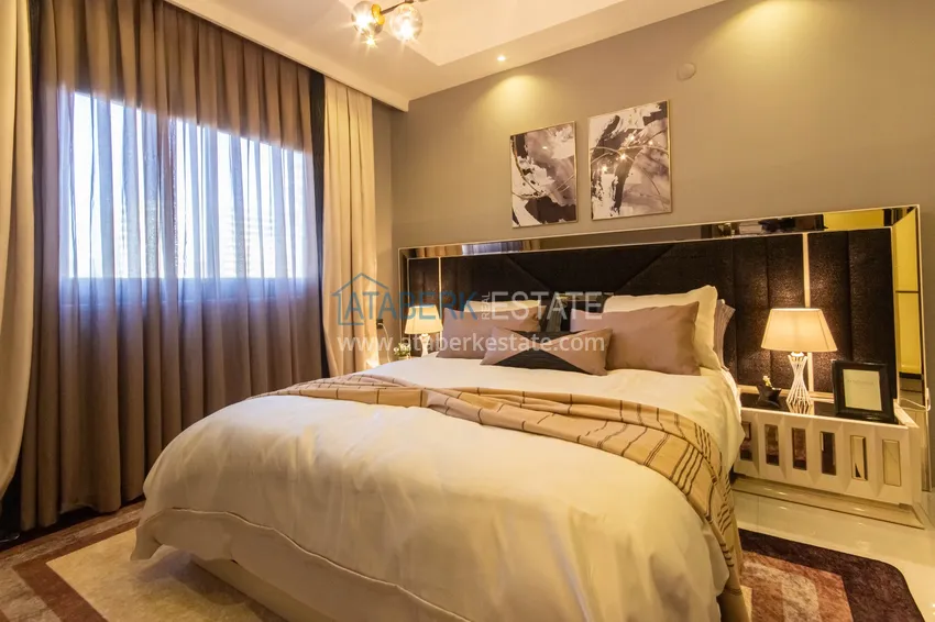 Purchase 2+1 apartment with designer furniture in Mahmutlar - resort complex, 550 m from the sea 13 