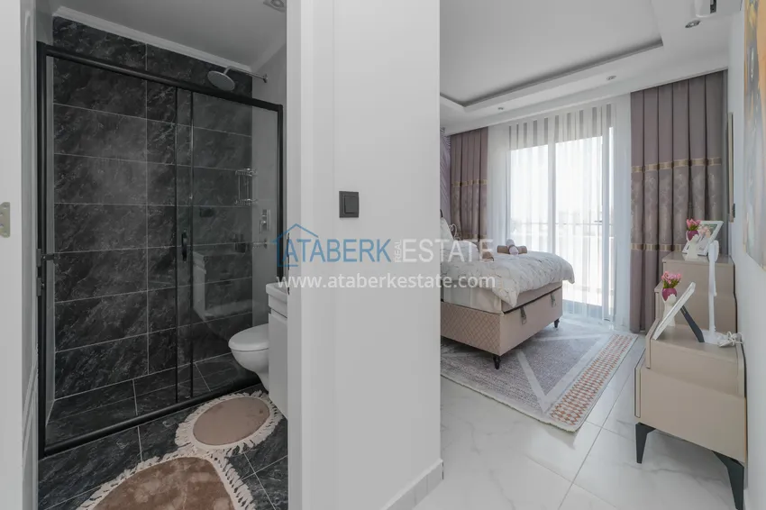 Purchase  2+1 duplex in Mahmutlar - furnished and with sea view  14 