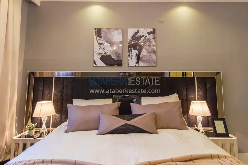 Purchase 2+1 apartment with designer furniture in Mahmutlar - resort complex, 550 m from the sea 14 