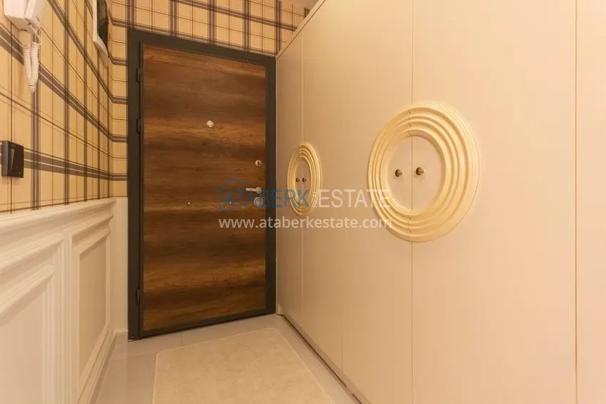 Purchase 2+1 apartment with designer furniture in Mahmutlar - resort complex, 550 m from the sea 1 