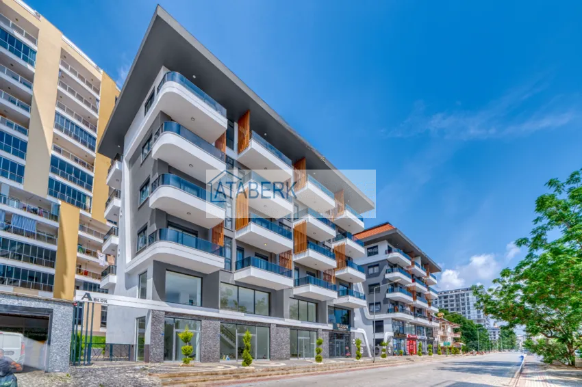 2+1 duplex in Mahmutlar - furnished and with sea view  1 