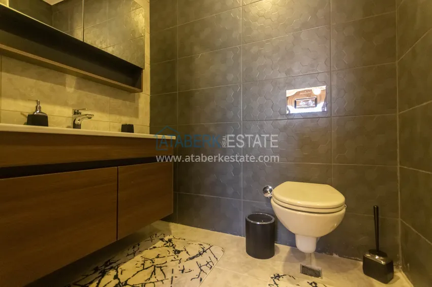 Purchase 2+1 apartment with designer furniture in Mahmutlar - resort complex, 550 m from the sea 20 