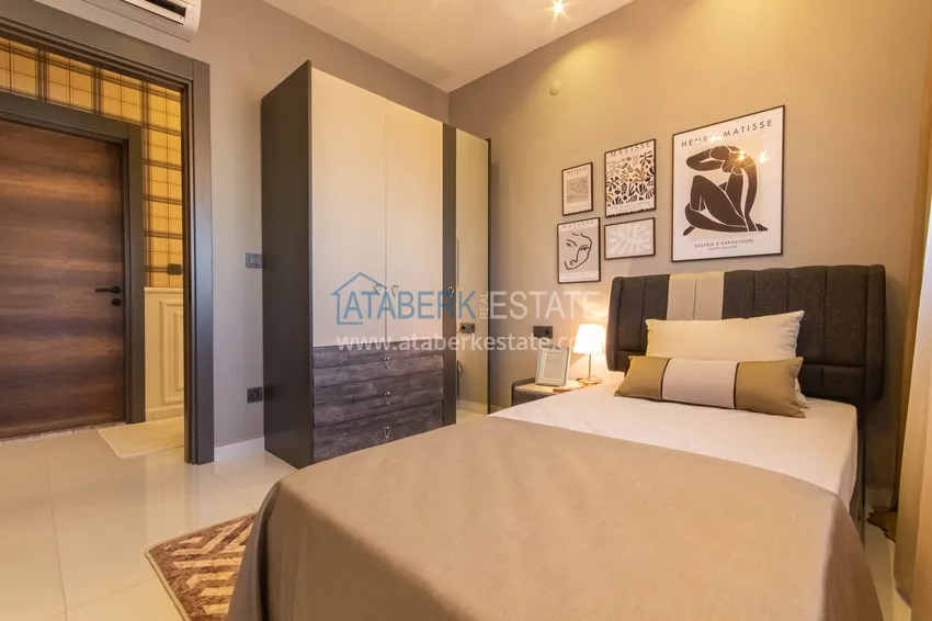 Purchase 2+1 apartment with designer furniture in Mahmutlar - resort complex, 550 m from the sea 23 