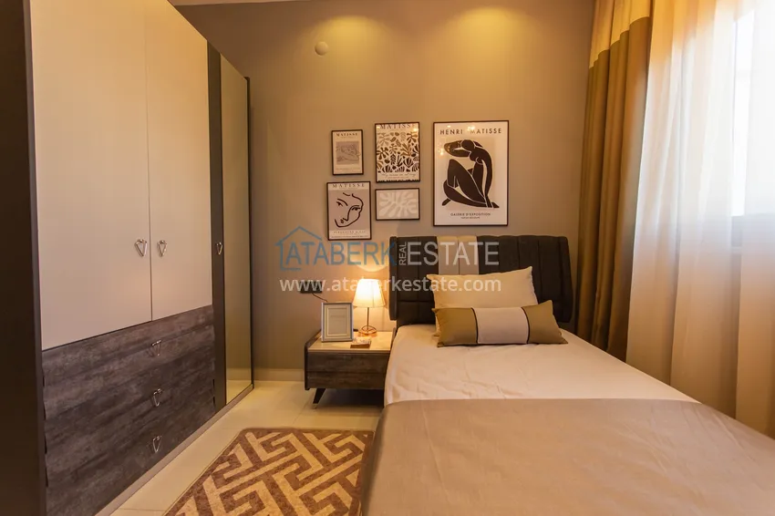 Purchase 2+1 apartment with designer furniture in Mahmutlar - resort complex, 550 m from the sea 24 