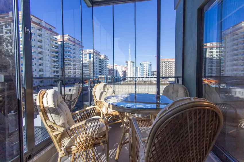 Purchase 2+1 apartment with designer furniture in Mahmutlar - resort complex, 550 m from the sea 27 