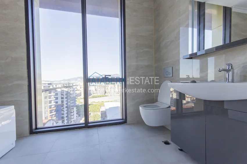 Purchase  Elite two-story penthouse 4+1 with sea and fortress views - Mahmutlar center 28 