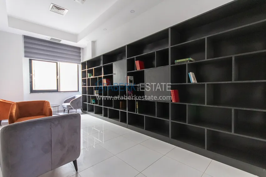 2+1 apartment with designer furniture in Mahmutlar - resort complex, 550 m from the sea 41 