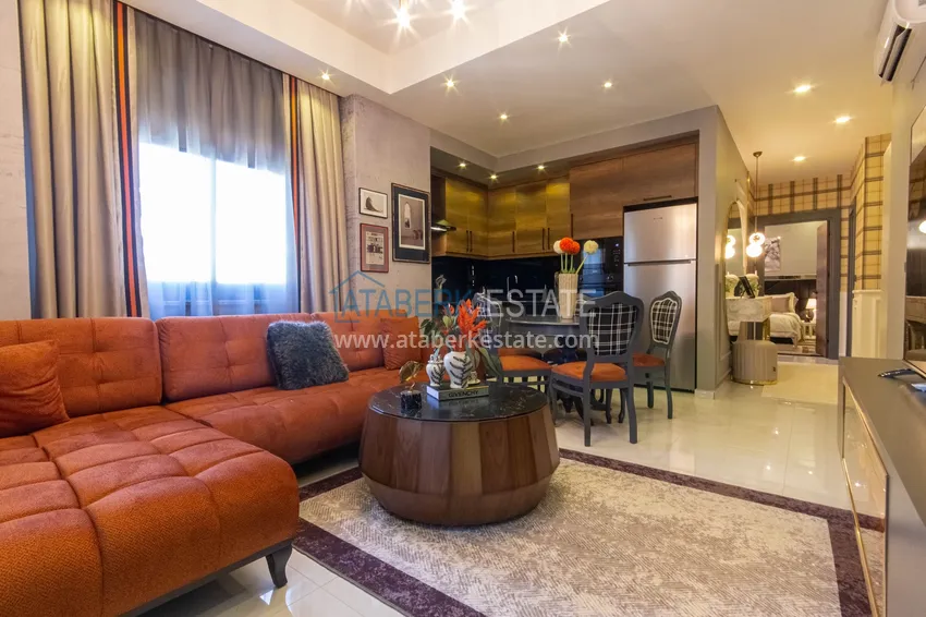 Purchase 2+1 apartment with designer furniture in Mahmutlar - resort complex, 550 m from the sea 4 