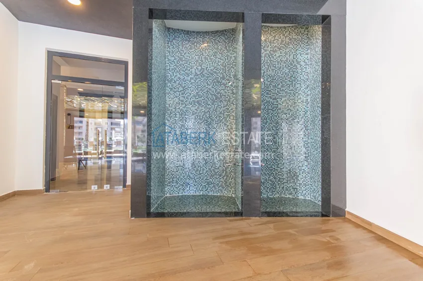 2+1 apartment with designer furniture in Mahmutlar - resort complex, 550 m from the sea 56 