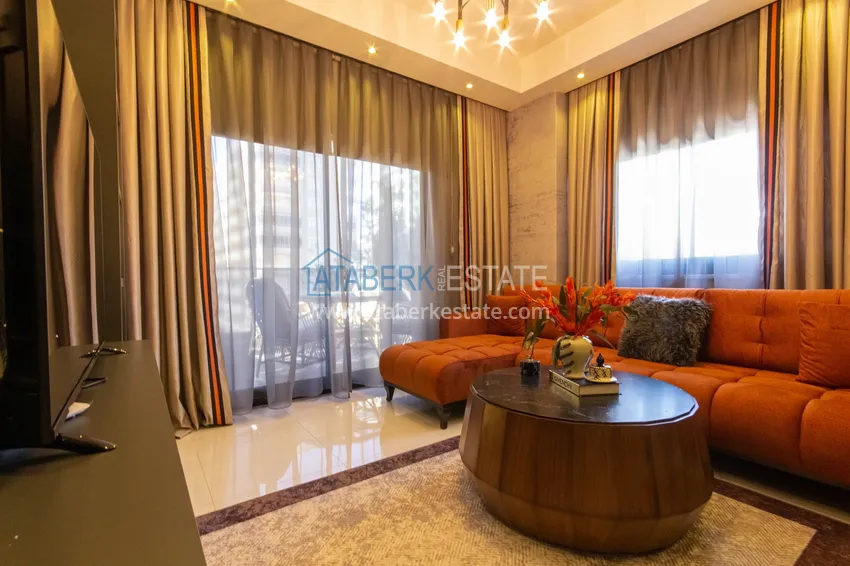 Purchase 2+1 apartment with designer furniture in Mahmutlar - resort complex, 550 m from the sea 7 