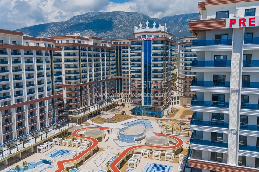 Elite two-story penthouse 4+1 with sea and fortress views - Mahmutlar center 8 