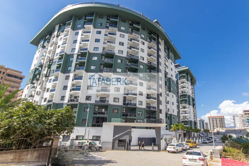 2+1 apartment with designer furniture in Mahmutlar - resort complex, 550 m from the sea 9 