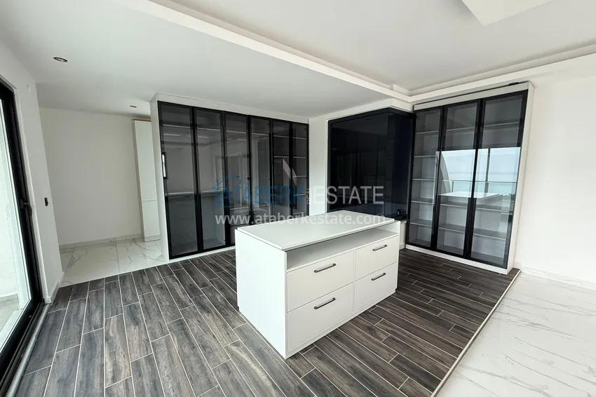 Purchase 4+1 triplex villa in Kargicak - private cottage complex 10 