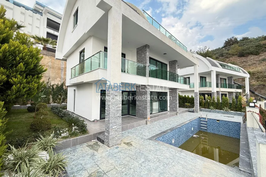 4+1 triplex villa in Kargicak - private cottage complex 1 