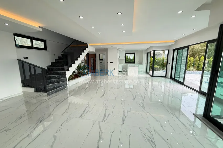 Purchase 4+1 triplex villa in Kargicak - private cottage complex 1 