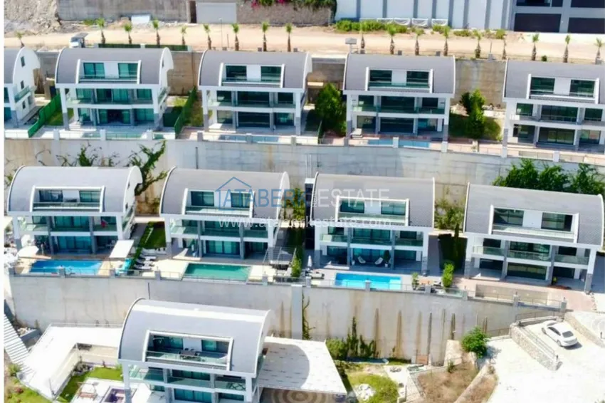 4+1 triplex villa in Kargicak - private cottage complex 2 