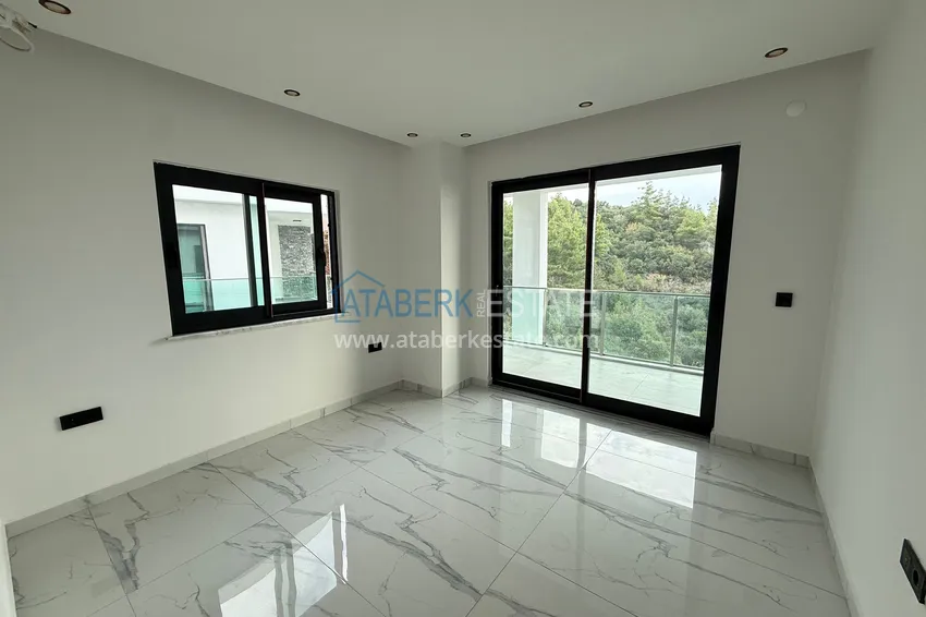 Purchase 4+1 triplex villa in Kargicak - private cottage complex 23 