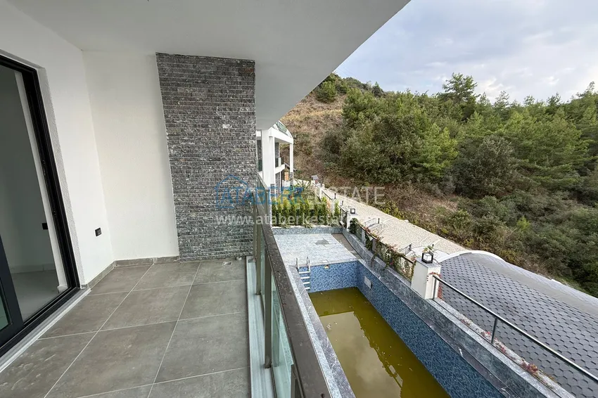 Purchase 4+1 triplex villa in Kargicak - private cottage complex 28 