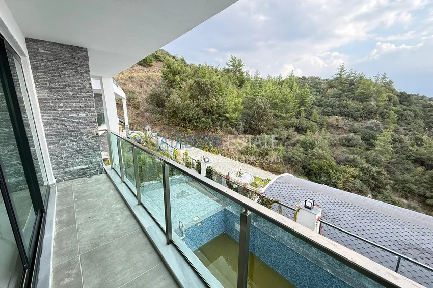 Purchase 4+1 triplex villa in Kargicak - private cottage complex 30 