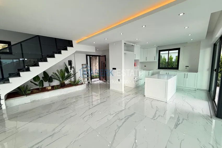 Purchase 4+1 triplex villa in Kargicak - private cottage complex 3 