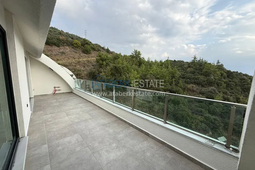 Purchase 4+1 triplex villa in Kargicak - private cottage complex 36 