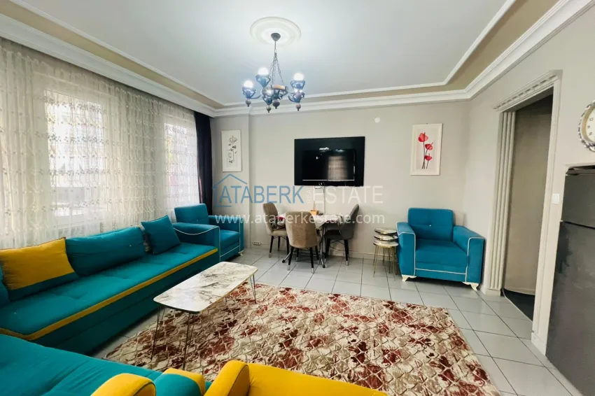 Purchase 1+1 apartment from the owner in the center of Alanya - fish market area, near Cleopatra Beach 4 