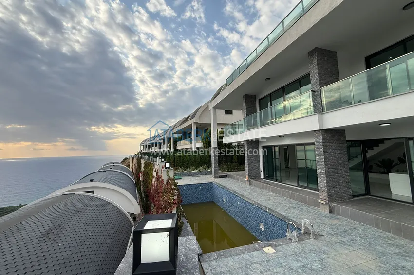 4+1 triplex villa in Kargicak - private cottage complex 5 