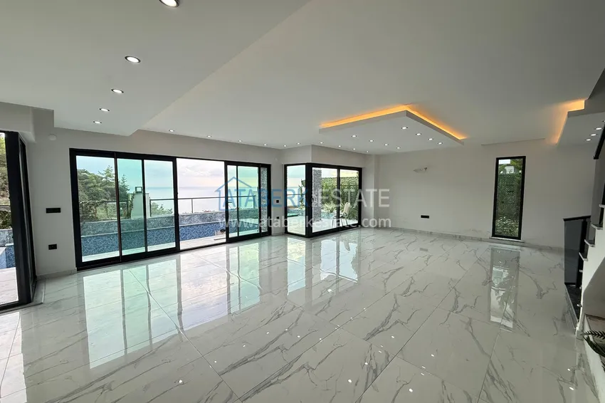 Purchase 4+1 triplex villa in Kargicak - private cottage complex 5 