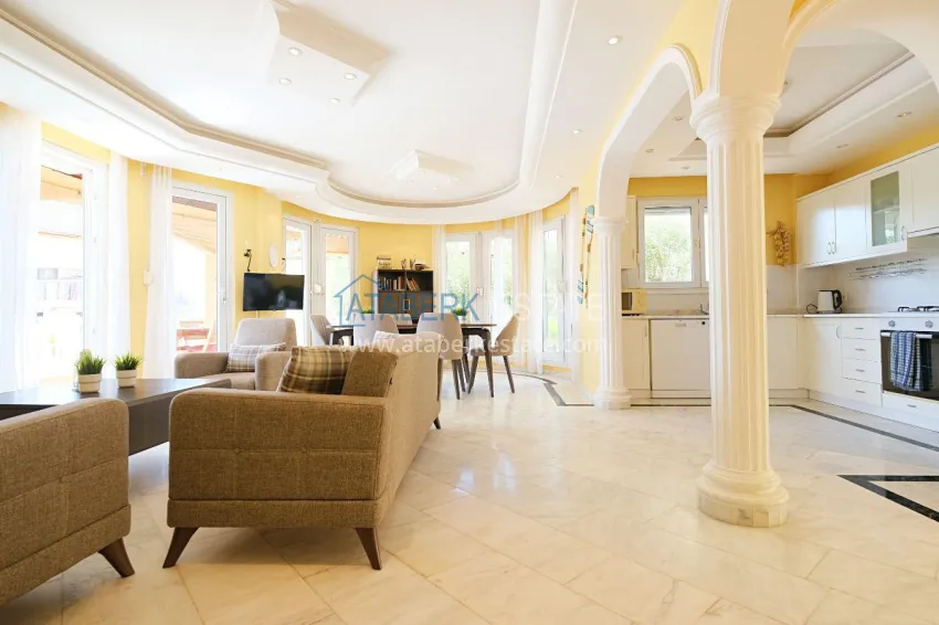 Purchase Private 2+1 villa with private pool - panoramic location, Mahmutlar 5