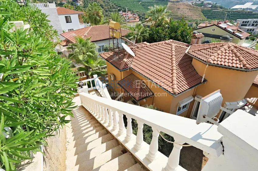 Private 2+1 villa with private pool - panoramic location, Mahmutlar 9