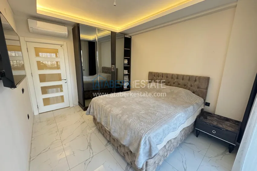 Purchase Apartment 1+1 75 m2 furnished in Alanya Kestel district - premium complex by the sea 10 