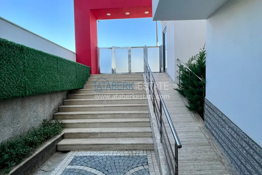 Apartment 1+1 75 m2 furnished in Alanya Kestel district - premium complex by the sea 11 