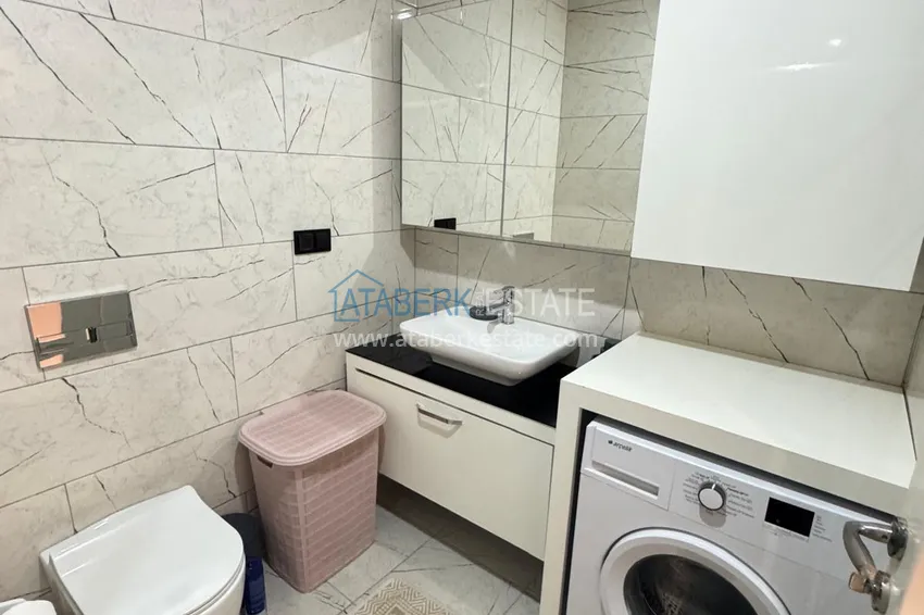 Purchase Apartment 1+1 75 m2 furnished in Alanya Kestel district - premium complex by the sea 11 