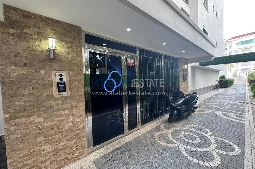 Apartment 1+1 75 m2 furnished in Alanya Kestel district - premium complex by the sea 13 