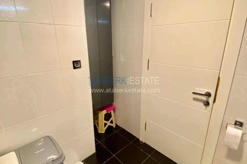 Purchase 2+1 apartment with sea view in the center of Mahmutlar — furniture, separate kitchen and glazed balcony 15 