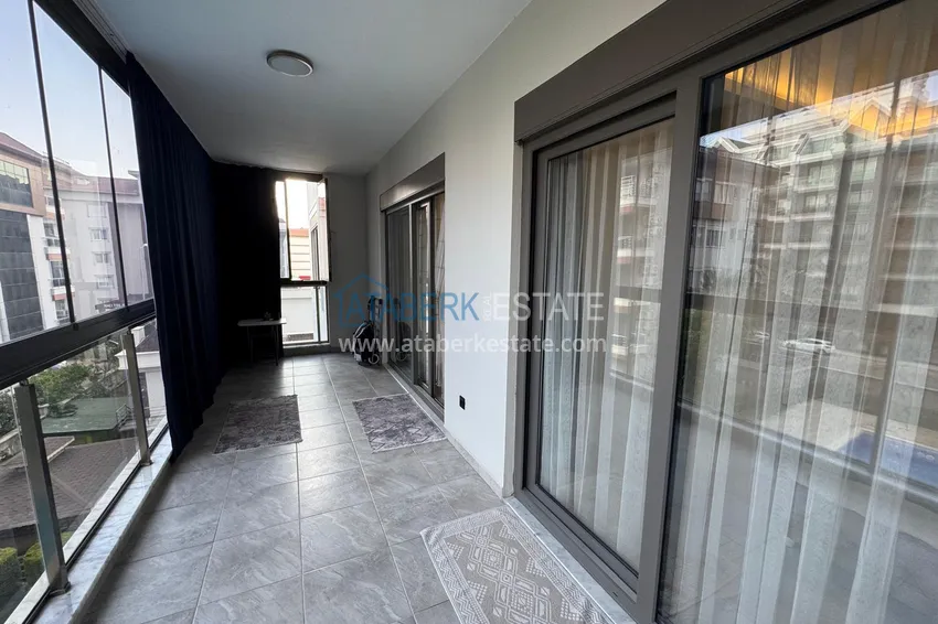 Purchase Apartment 1+1 75 m2 furnished in Alanya Kestel district - premium complex by the sea 15 