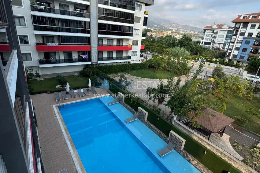 Purchase Apartment 1+1 75 m2 furnished in Alanya Kestel district - premium complex by the sea 19 