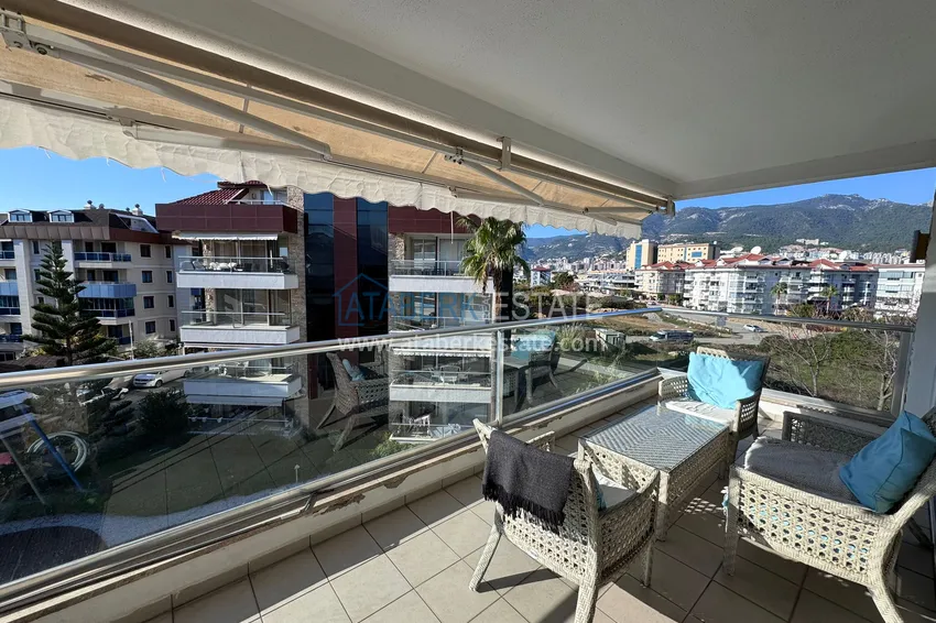Purchase  Linear 3+1 apartment in Oba, Alanya - furnished with a separate kitchen, suitable for residence permits and citizenship 17 
