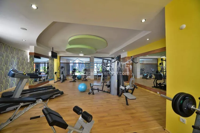 1+1 apartment with sea view and furniture in Cikcilli, Alanya — offer from the owner 19 