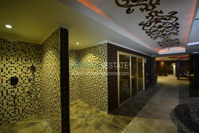 1+1 apartment with sea view and furniture in Cikcilli, Alanya — offer from the owner 20 